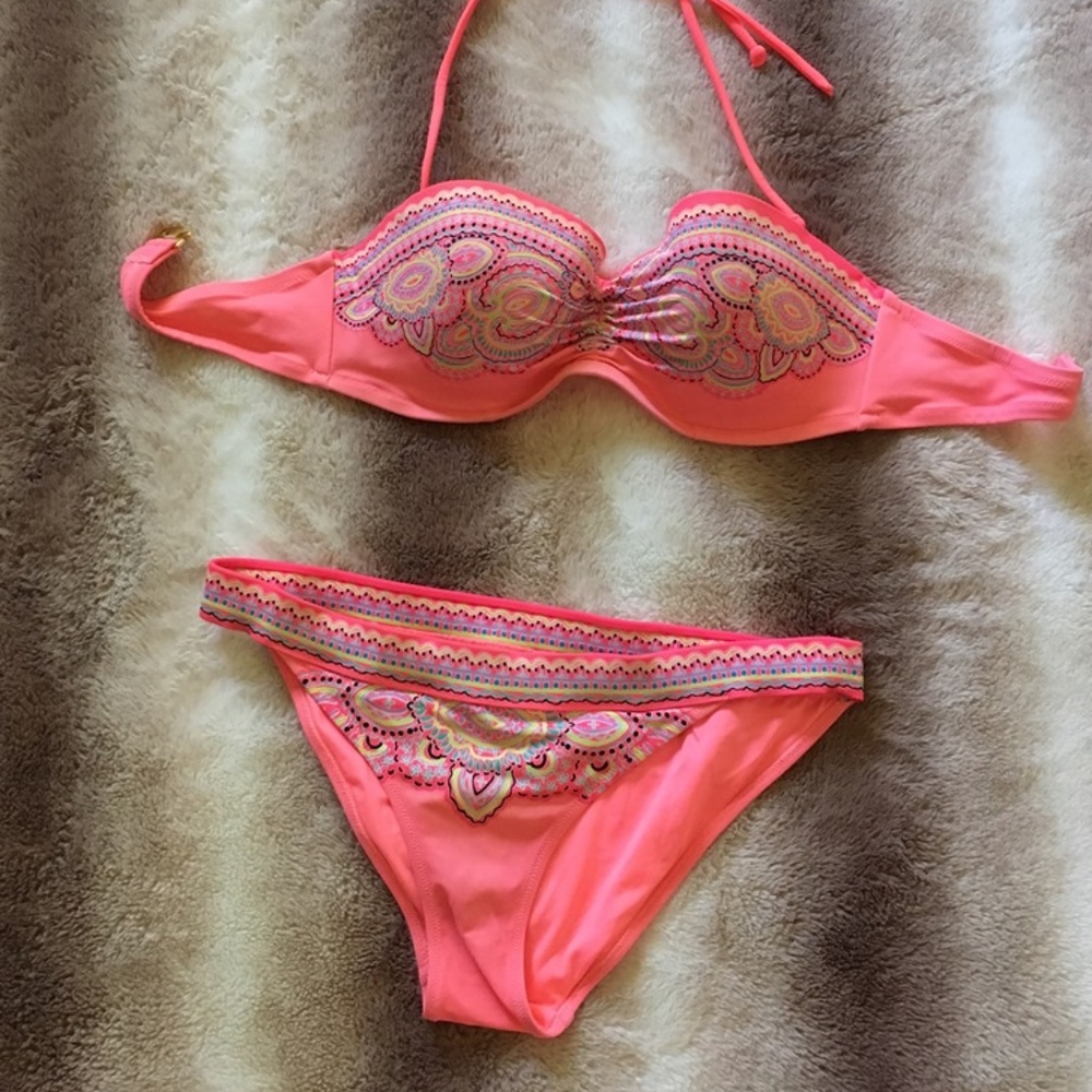 Victoria's Secret Bandeau Swim Set